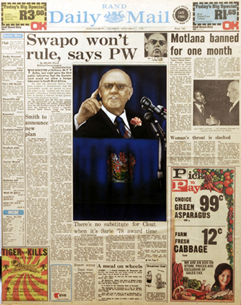 apartheid era rand daily mail front page