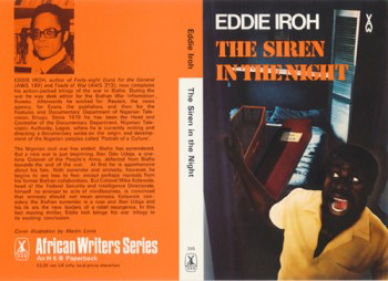 Eddie Iroh The Siren In The Night Heinemann African Writers Series cover by Martin Lovis.