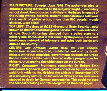 detail panel showing text captions of featured images in the article