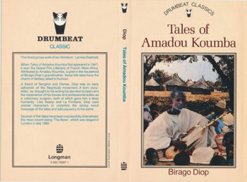 Tales of Amadou Koumba Birago Diop Longman Drumbeat Classics cover art Martin Lovis.